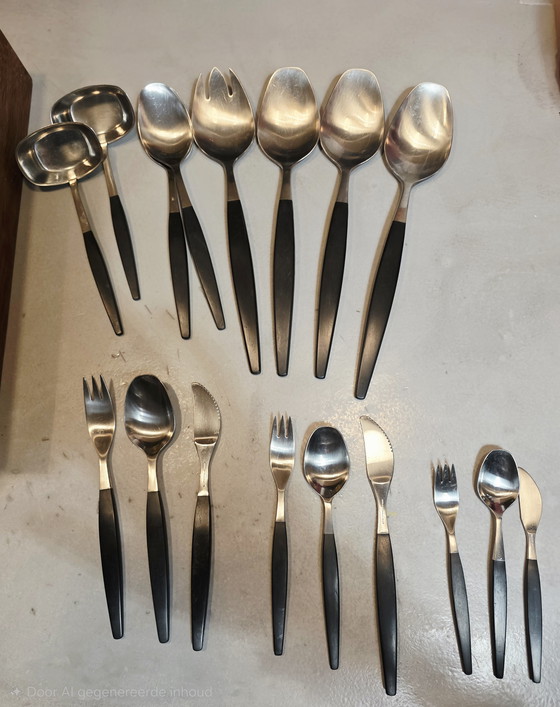 Image 1 of Gense Stainless Sweden cutlery Folke Arström 1950s