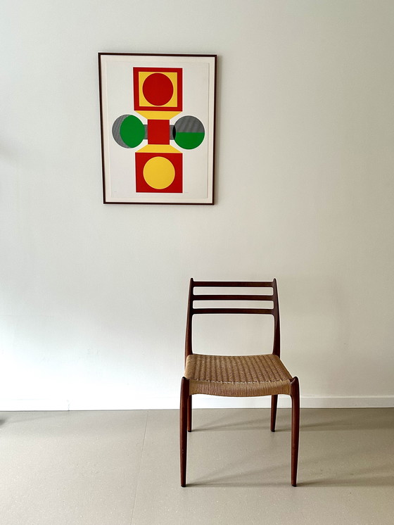 Image 1 of Komplettes 4er-Set Stühle von Niels Otto Möller