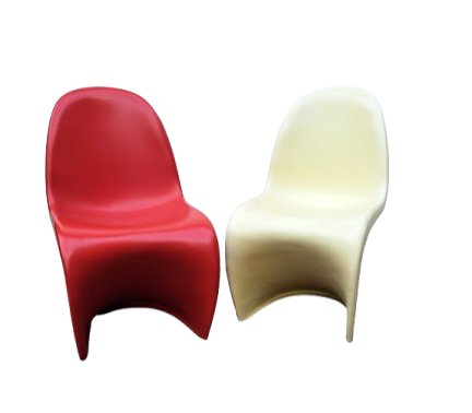 Image 1 of 6 x Stühle im Stil von Verner Panton