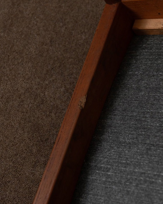 Image 1 of Vintage eetkamerstoelen van Johannes Nørgaard voor Nørgaard Møbelfabrik (set van 6) | Originele wollen bekleding | Jaren 60