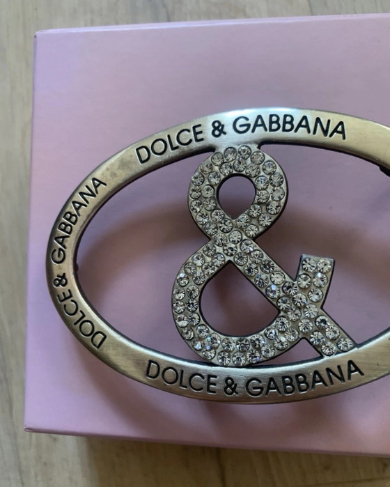 Vintage 80/90 : Superbe et rare boucle de ceinture Dolce Gabbana – Cadeaux, Metal, Other (photo 3 of 6)