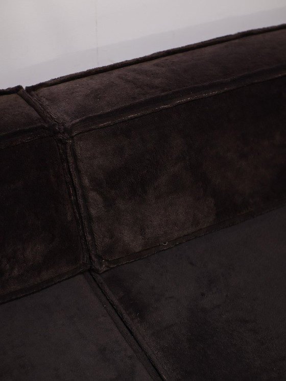Image 1 of Sofá modular COR Trio, sofá horizontal marrón de los años 70