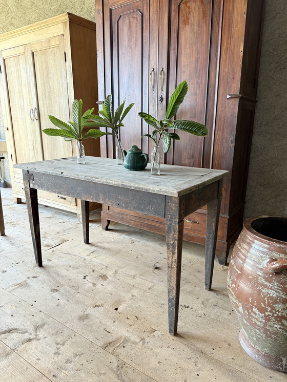 Image 1 of Tavolo rustico neoclassico 700 noce