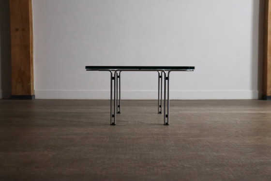 Table basse Horst Brüning Modèle 6912 pour Kill International, Allemagne 1967 – Tables basses, Glass, Metal (photo 5 of 11)