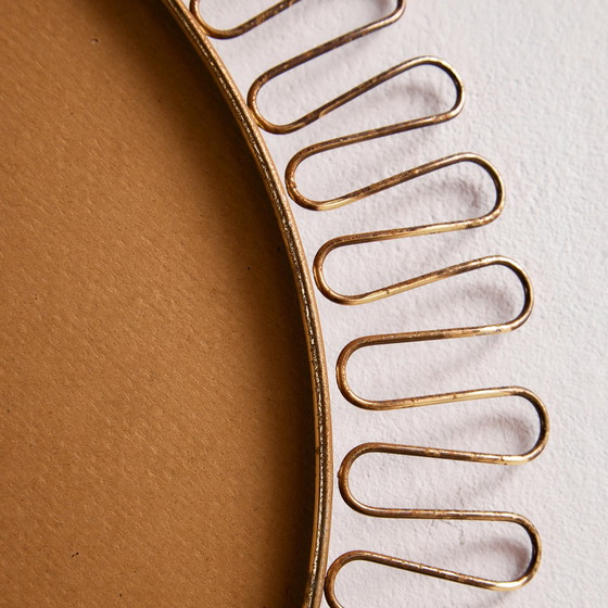 Image 1 of MK10810 Brass framed mirror by Josef Frank