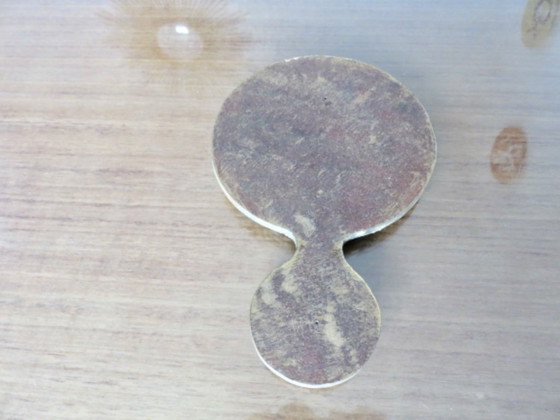 Image 1 of Espejo de Murano, Italia, Creaciones Gobesso, cristal de Murano y resina dorada, circa 1960