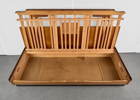 Divano letto Art Déco di Jindřich Halabala per UP Závody, anni '50, Cecoslovacchia (photo 13 of 16)