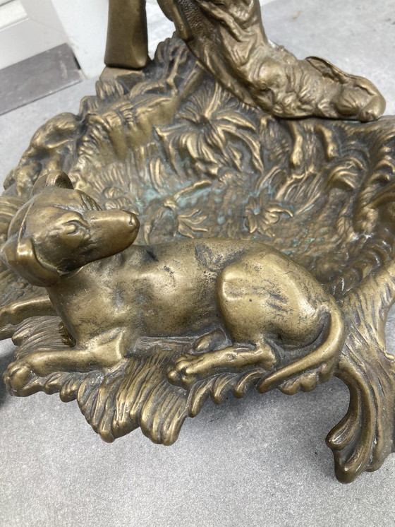 Image 1 of Franse paraplu standaard jacht thema