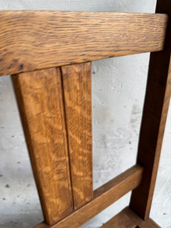 Image 1 of Satz von 6 Amsterdam School Art Deco Esszimmerstühlen