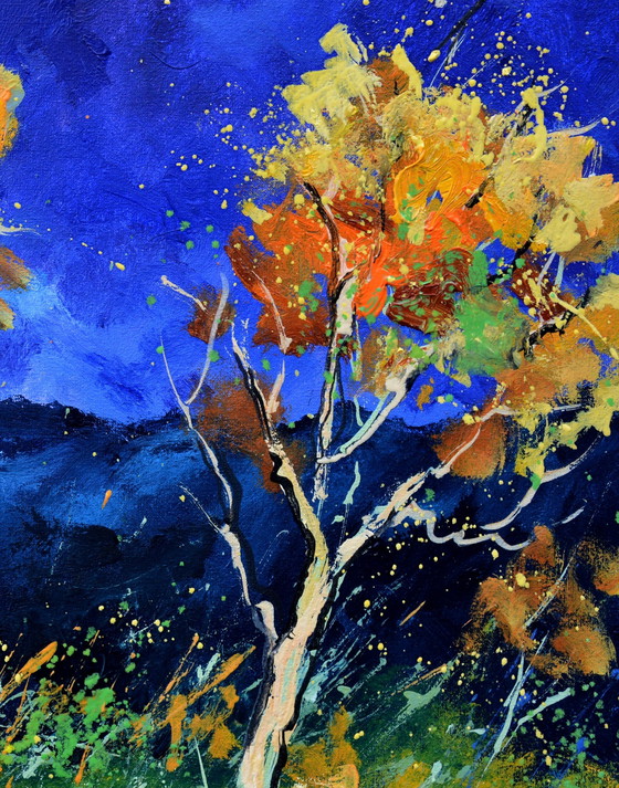 Image 1 of Deux arbres en automne