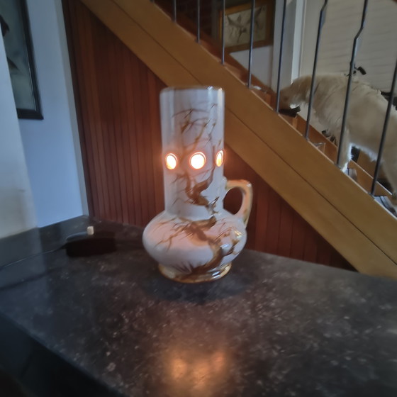 Image 1 of Vintage West Germany Ceramic Table Lamp 70s