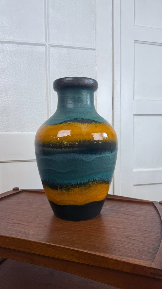 Image 1 of Carstens West Germany 471-45 – XL Fat Lava vaas – 46 cm