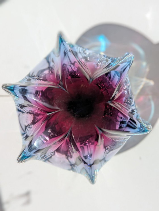 Image 1 of Raro posacenere/ciotola d'epoca in vetro di J. Hospodka per Chrisbska Sklarna, Cecoslovacchia, 1960