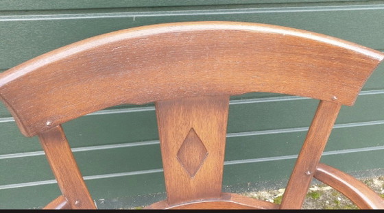 Image 1 of 4 Bannink jugendstil eetkamer armstoelen 