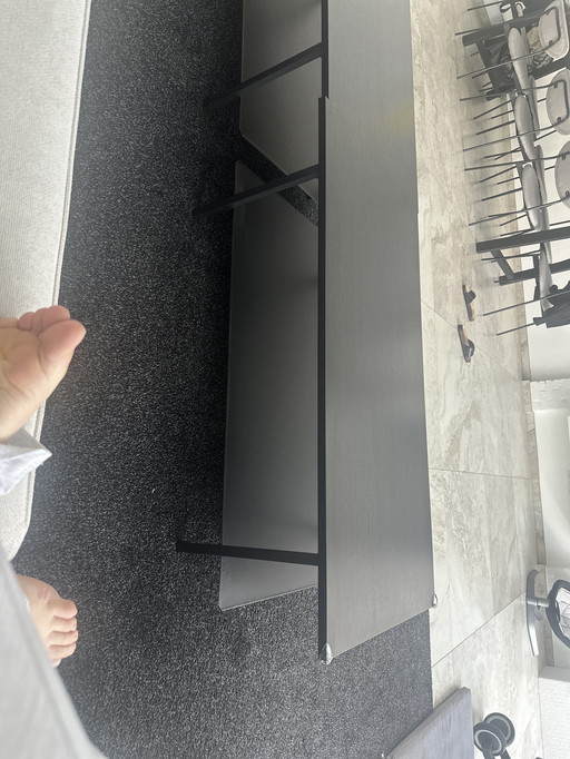 Tavolino da caffè nero