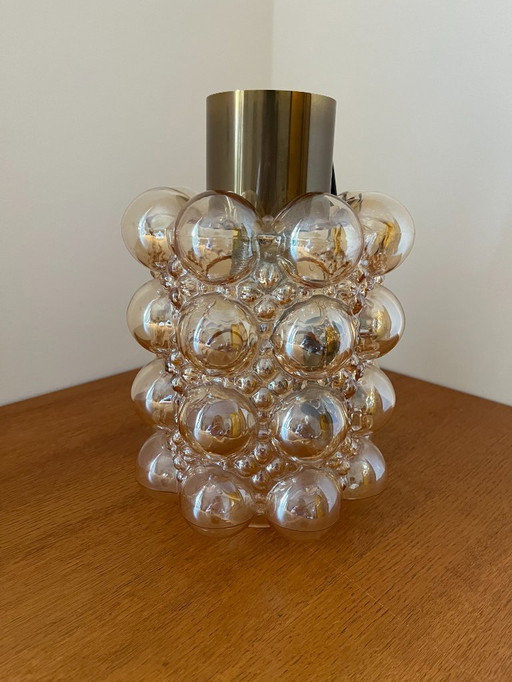 Hanglamp uit het midden van de 20e eeuw van Helena Tynell voor Glashütte Limburg, jaren 70.