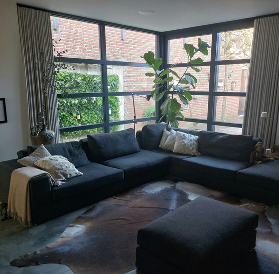 Image 1 of Divano angolare di design SIJBEN Anais con poggiapiedi