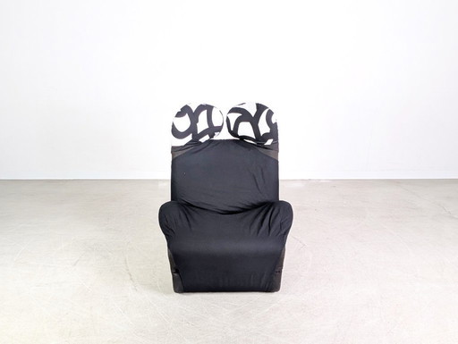 Silla Original Cassina Wink Toshiyuki Kita Negro Blanco