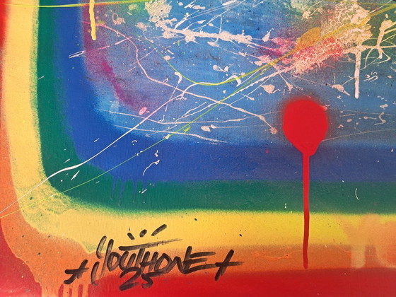 Image 1 of JUVENTUD - El Gran Observador - Lienzo del artista