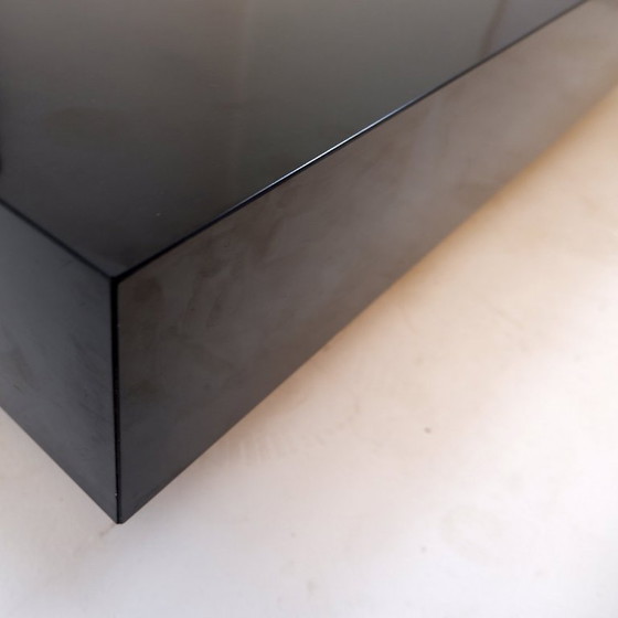 Image 1 of Italiaanse salontafel geïnspireerd op het "Alveo" model van W. Rizzo voor Sabot