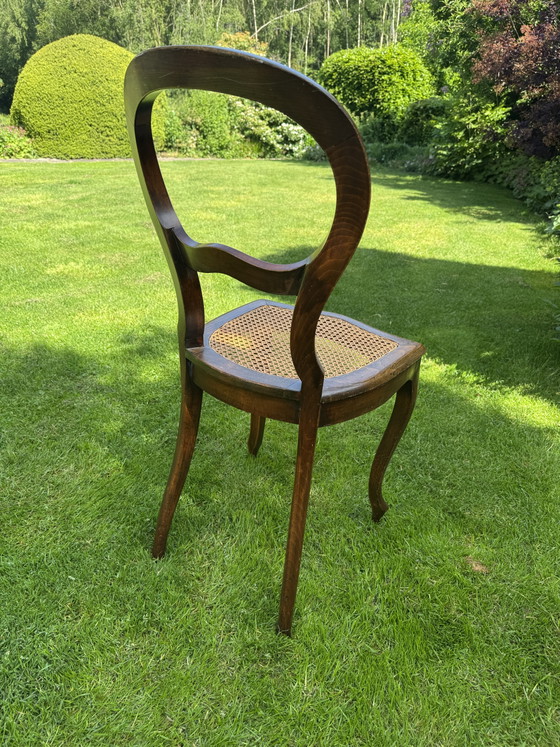 Image 1 of Sedia Biedermeier antica