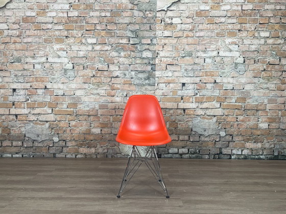 Image 1 of 6x Vitra DSR rosso-arancio