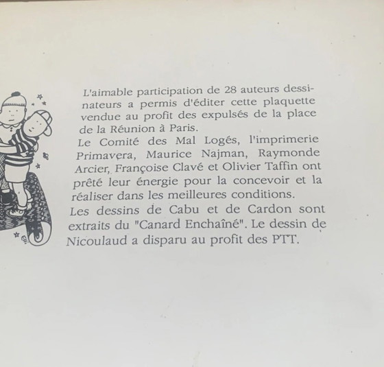 26/28 Dibujos inéditos Place de la Réunion, París XXe – Primavera 1990 – Wolinski - Slocombe (photo 3 of 15)