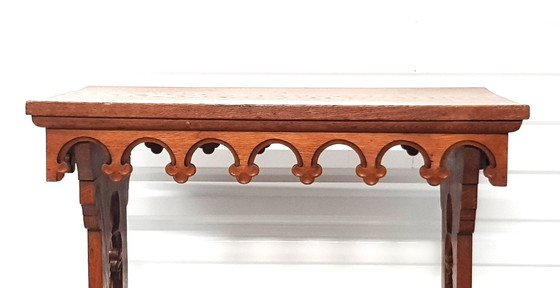 Image 1 of Mesa auxiliar de roble