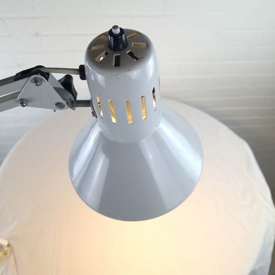Image 1 of Vintage architect lamp white