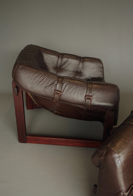 Image 1 of MP-91 Lounge-Sessel von Percival Lafer für Móveis Lafer, 1970er Jahre, 2er-Set