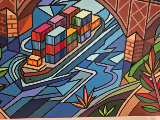 Industrial Revolution – schilderijen tekeningen, Mdf (photo 2 of 12)
