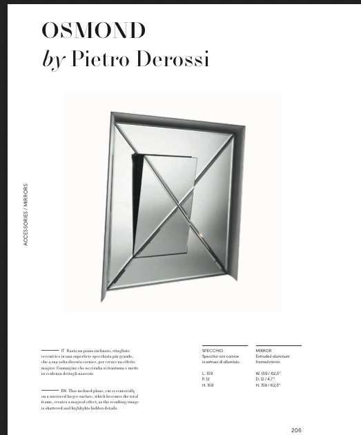 Osmond Design Spiegel Driade – Aluminium (photo 7 of 18)
