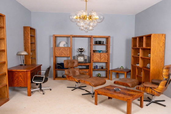 Image 1 of Bureau met bureaustoel, jaren 70, Verenigde Staten