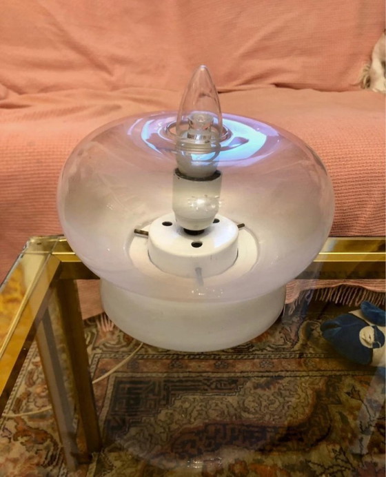 Image 1 of lampe verre italie roberto pamio ou giusto toso