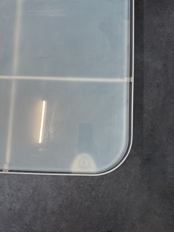 Bureau IKEA Moments des années 1990 par Niels Gammelgaard – Tables de salle à manger, Glass, Metal (photo 7 of 12)
