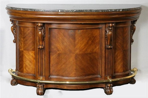 Pulaski Heritage Executive Bar with two chair