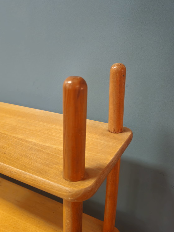 Image 1 of Credenza libreria vintage Willem Lutjens Stokkenkast Roomdivider