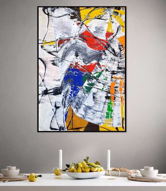 Jürgen Angeler - Tubo multicolore 3D – Dipinti e disegni, Canvas, Abstract (photo 8 of 20)