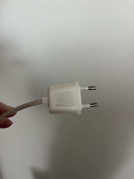 Image 1 of Vintage Ikea - model Kryolit - type B9419 - tafellamp - glas - metaal - jaren 90