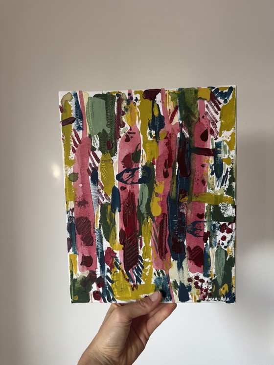 Image 1 of „Abstract Love“ - Original Acryl Gemälde