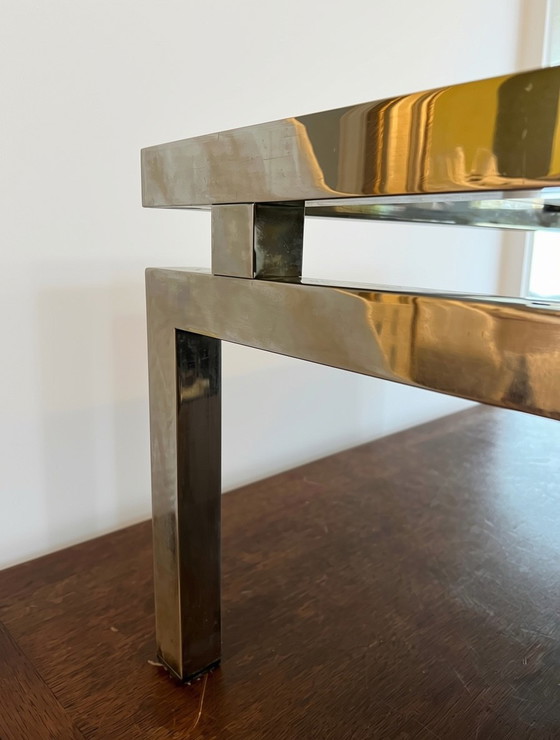 Belgo Chrom style chrome coffeetable – Coffee tables, Glass (photo 5 of 5)