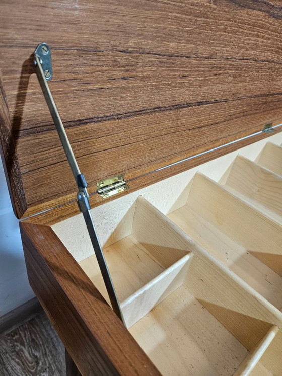 Image 1 of Armario de costura de la década de 1950, Ejvind A. Johansson para Vitze, Dinamarca.