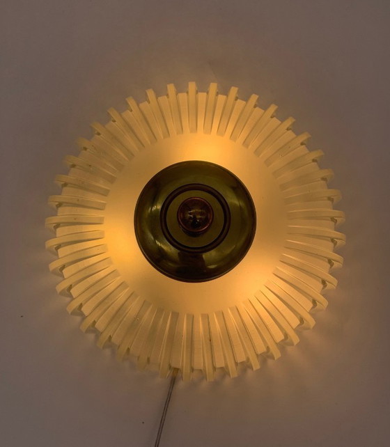 Image 1 of Single ceiling light - wall light - attributed to Seguso vintage made in Italy