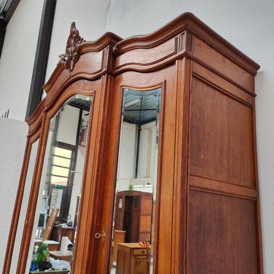 Image 1 of Vintage Antique wardrobe closet detachable wardrobe