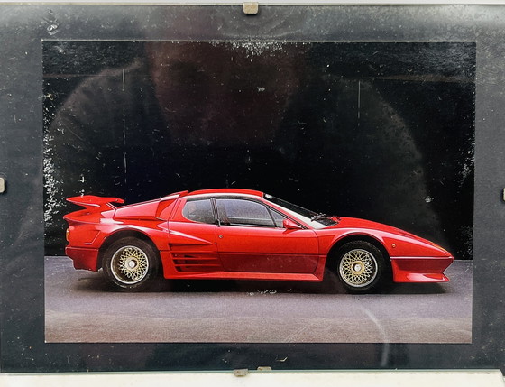 Image 1 of Set of 8 car postcards