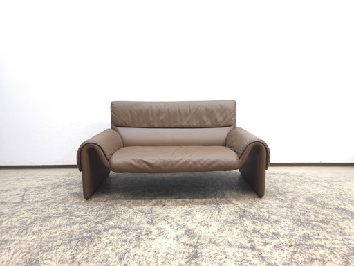 Canapé design deux places en cuir De Sede DS 2011