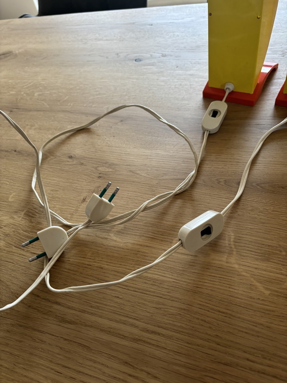 Image 1 of Toucan / Toucan Table Lamps 2-Piece Set Old Timer Ferrari Vintage