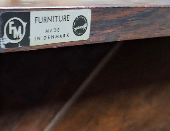 Image 1 of Système d'Étagères Modulaires en Palissandre par Kai Kristiansen pour FM Møbler, Danemark, 1960s