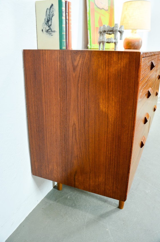 Image 1 of Vintage sideboard drawer chest Børge Mogensen Midcentury Teak 60s