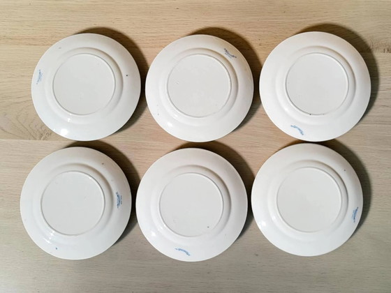 6 platos de loza inglesa "Cheltenham" — F. Winkle & Co – Porcelain, Art Nouveau (photo 6 of 8)